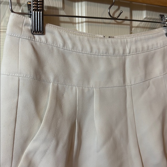 Trina Turk High Waist Cream Shorts - Picture 2 of 6